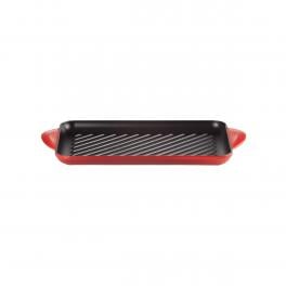 Le Creuset Grill Rettangolare Tradition 32 cm Ciliegia - 1