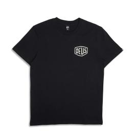 Deus Ex Machina T-Shirt Classic Parilla Black - 1