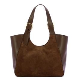 Furla Borsa a spalla Dora M Toni Cioccolato - 1