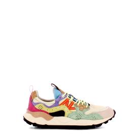 Flower Mountain Sneakers Unisex Yamanno Pink Beige Light Green - 1