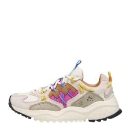 Flower Mountain Sneakers Donna Yamabushi Suede/Nylon Cipria Stone Fuchsia - 1