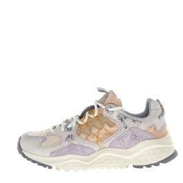 Flower Mountain Sneakers Donna Yamabushi Suede/Nylon Ripstop Off White Pale Lilac - 1