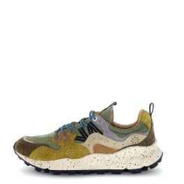 Flower Mountain Sneakers Uomo Yamano 3 Suede/Nylon Brown Military Cognac - 1