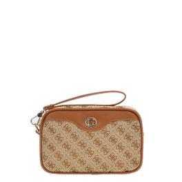 Guess Beauty Case Small logato Brown - 1