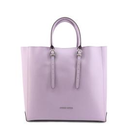 Guess Borsa a mano in pelle Lady Luxe Liliac - 1