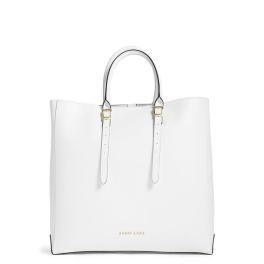 Guess Borsa a mano in pelle Lady Luxe White - 1