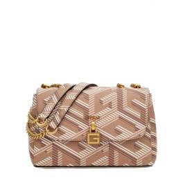 Guess Tracolla Montreal G Cube Taupe Logo - 1