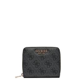 Guess Portafoglio Piccolo Laurel II Zip Around Coal Logo - 1