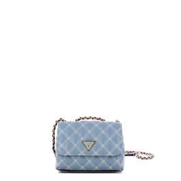 Guess Mini Borsa a tracolla Giully trapuntata Grey Blue - 1
