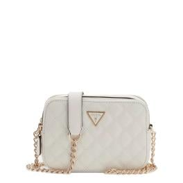 Guess Camera Bag Giully II trapuntata Off White - 1