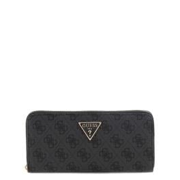 Guess Portafoglio Laurel II Large Zip Around Coal Logo - 1