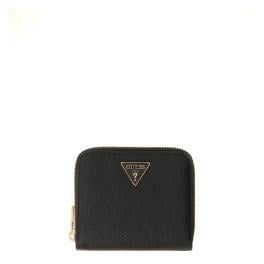 Guess Portafoglio Piccolo Isoble Zip Around Black - 1