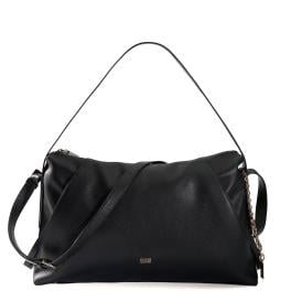 Guess Borsa a spalla Devon Large Black - 1