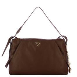 Guess Borsa a spalla Devon Large Brown - 1