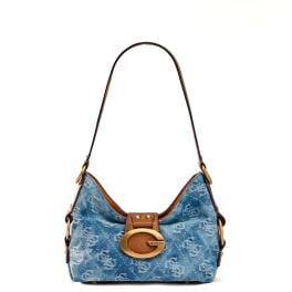 Guess Mini Borsa a spalla Camden Denim Logo - 1