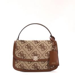 Guess Borsa a mano Audrey Latte Logo - 1