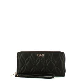 Guess Portafoglio Maxine Large zip around Black - 1
