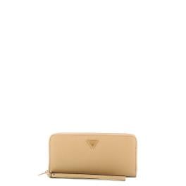 Guess Portafoglio Gilda Large Zip Around Beige - 1