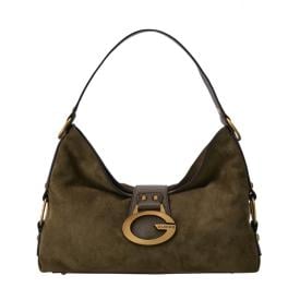 Guess Borsa a spalla Camden Olive - 1