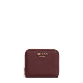 Guess Portafoglio Laurel II piccolo zip around Burgundy - 1