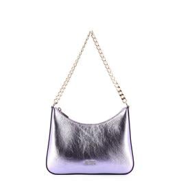 Iuntoo Borsa a spalla Media Eleganza Metallic Orchidea - 1