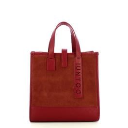 Iuntoo New Tote Piccola Bordeaux + Camoscio Bordeaux - 1