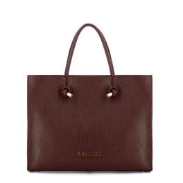 Iuntoo Borsa a mano Nodo Armonia Grande Bordeaux - 1