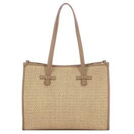Iuntoo Shopping bag Adria Cappuccino/Salted Caramel - 1
