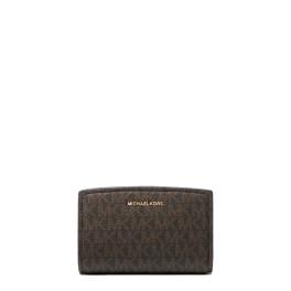 Michael Kors Portafoglio Medium Bryant Logo All Over Brown Acorn - 1