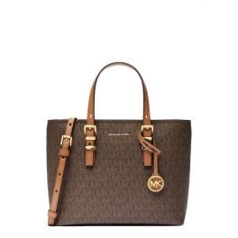 Michael Kors Piccola borsa a mano Quinn convertibile con stampa All Over - 1