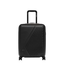 K-Way Bagaglio a mano Trolley Eudoxie Logo Black Pure - 1