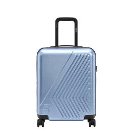 K-Way Bagaglio a mano Trolley Eudoxie Logo Blue Wild - 1