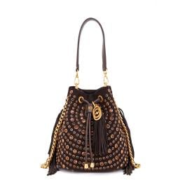 La Carrie Andromeda Bucket suede Dark Brown - 1