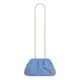 La Milanesa Pochette Petunia Vichy Blu - 1
