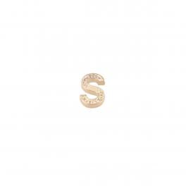 Liu Jo Letterina in Metallo con strass S - 1
