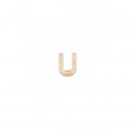Liu Jo Letterina in Metallo con strass U - 1