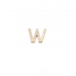 Liu Jo Letterina in Metallo con strass W - 1