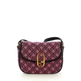 Liu Jo Borsa a tracolla logata Dark Rose - 1