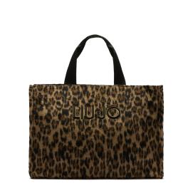 Borsa A Mano Rebelle Peonia Flowery Small – Elegante E Compatta, Colore Nero
