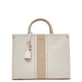 Liu Jo Borsa a mano Media Ridhi Jacquard Neutro Cream - 1