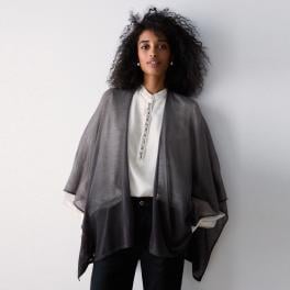 Liu Jo Poncho iridescente Black - 1