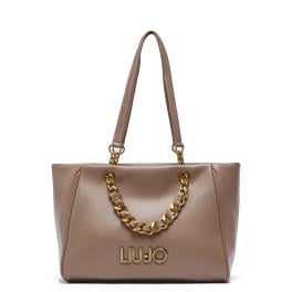 Liu Jo Borsa a spalla Shaula con catena Mocha - 1