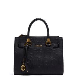 Liu Jo Borsa a mano Manhattan Embossed Piccola Black - 1
