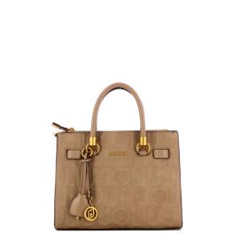 Liu Jo Borsa a mano Manhattan Embossed Piccola Mocha - 1
