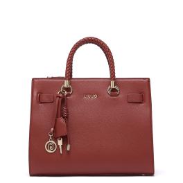 Liu Jo Borsa a mano Manhattan Media Brick Red - 1