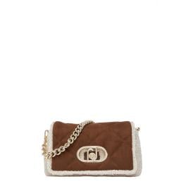Liu Jo Sottospalla LaPuffy Medium in eco shearling Cream - AF6148E1163 X0459 - 1