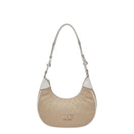 Liu Jo Hobo bag jacquard piccola Naturale - 1