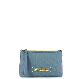 Love Moschino Tracollina Shiny Quilted Denim - 1