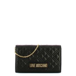 Love Moschino Clutch Smart Shiny Quilted Nero - 1