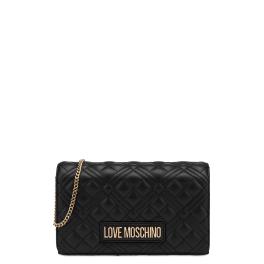 Love Moschino Clutch Shiny Quilted Nero - 1